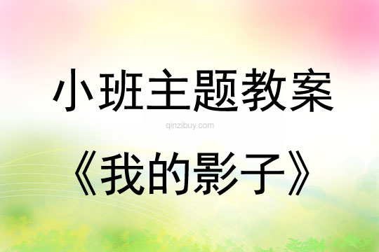 小班主題活動教案：我的影子教案(附教學(xué)反思)