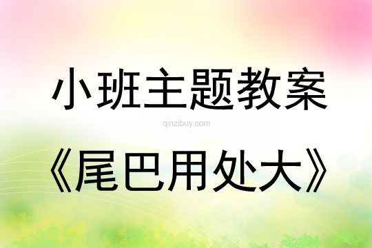 小班主題活動(dòng)教案：尾巴用處大教案
