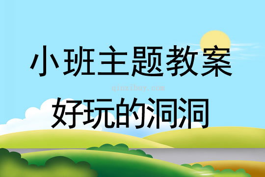 小班主題活動好玩的洞洞教案反思