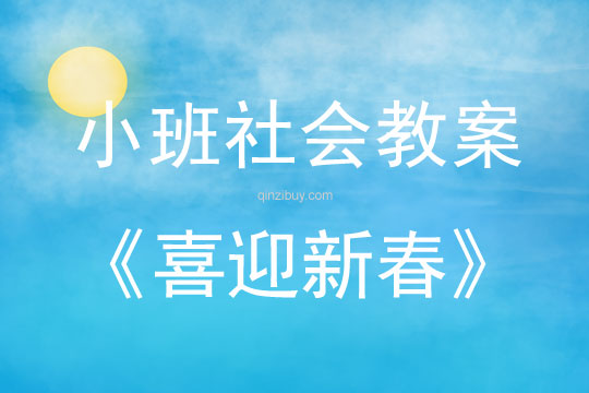 小班社會活動喜迎新春教案反思