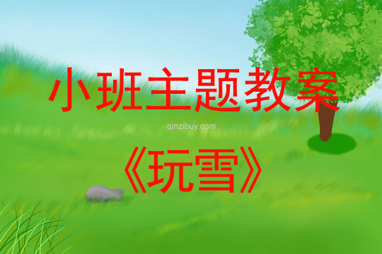 小班主題活動教案：玩雪教案(附教學反思)