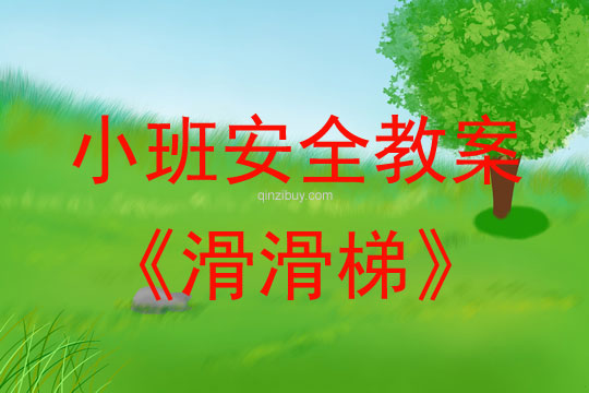 小班安全活動教案：滑滑梯教案(附教學(xué)反思)