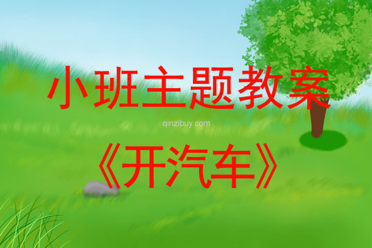 小班主題活動(dòng)教案：開汽車教案