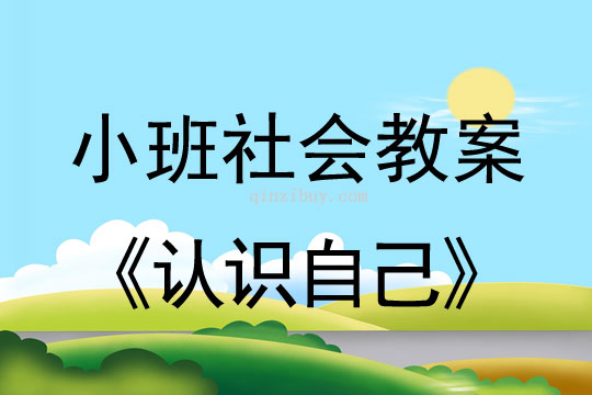 小班社會認識自己教案