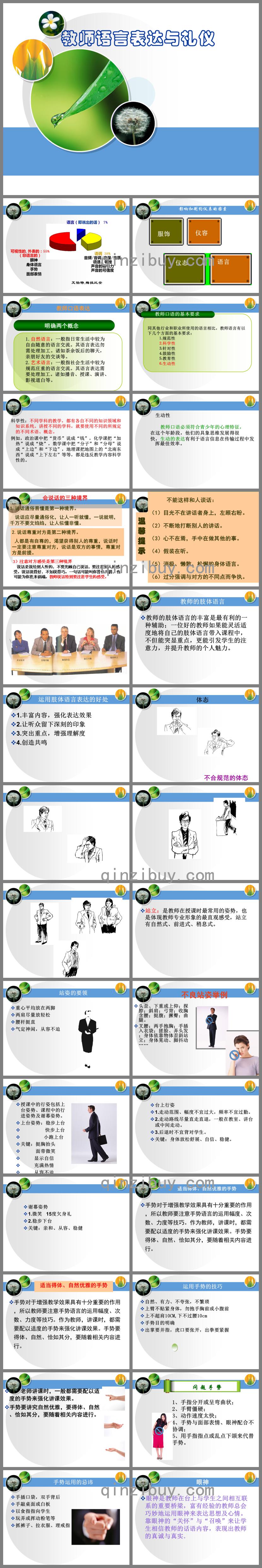 教師語言表達與禮儀PPT課件