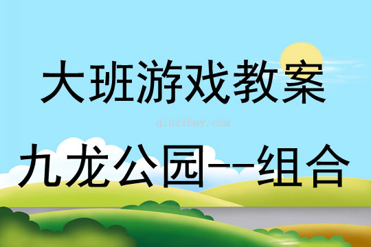 大班建構游戲《九龍公園--組合》教案反思