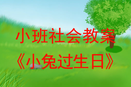 幼兒園小班社會：小兔過生日小班社會：小兔過生日