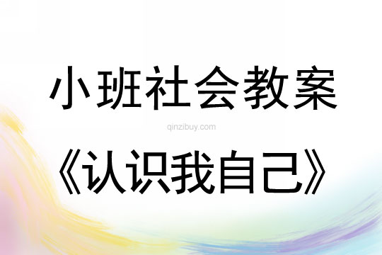 小班社會活動教案：認識我自己教案(附教學反思)
