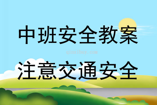 中班安全活動注意交通安全教案反思