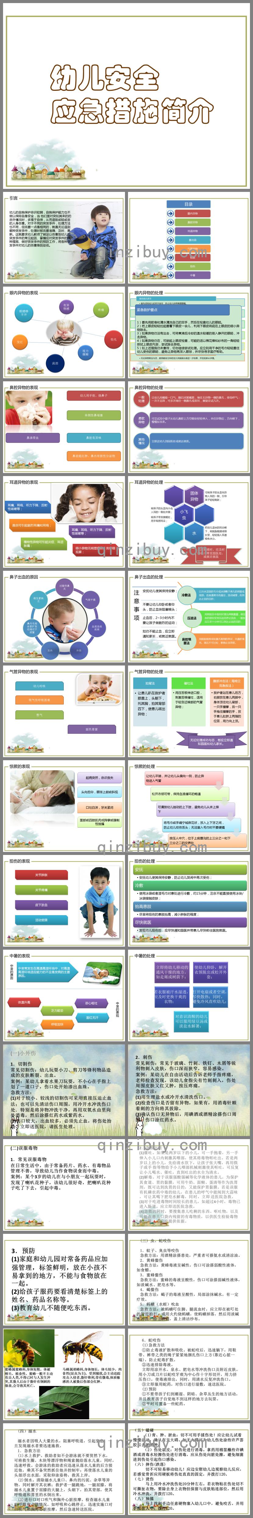 幼兒突發事件的處理PPT課件