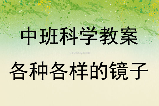 中班科學活動教案：各種各樣的鏡子教案(附教學反思)