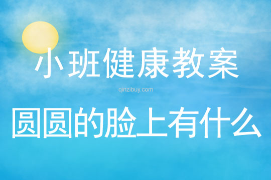 幼兒園小班健康教案：圓圓的臉上有什么小班健康教案：圓圓的臉上有什么