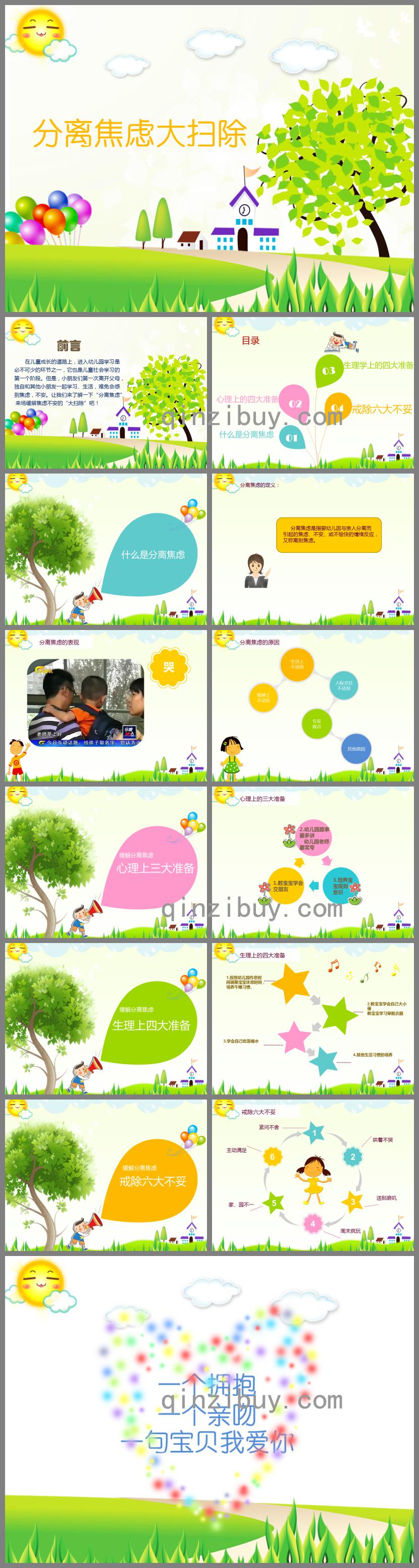 幼兒園家長會講座分離焦慮PPT課件