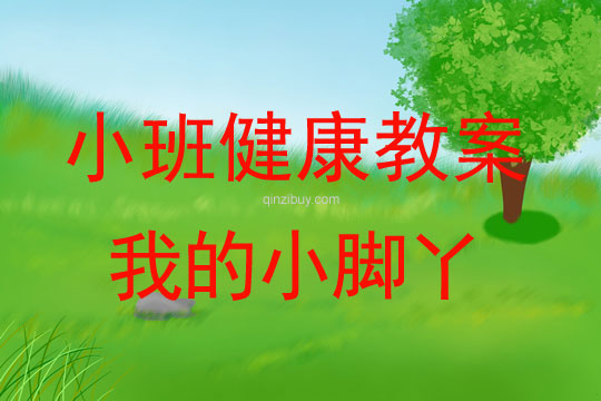 小班健康教案：我的小腳丫小班健康教案：我的小腳丫