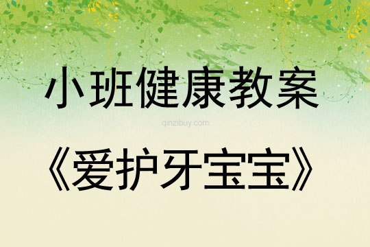 小班健康愛(ài)護(hù)牙寶寶教案