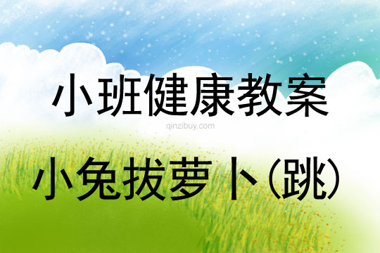 小班健康活動(dòng)小兔拔蘿卜(跳)教案反思