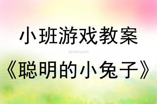 小班體育教案：聰明的小兔子小班體育教案：聰明的小兔子
