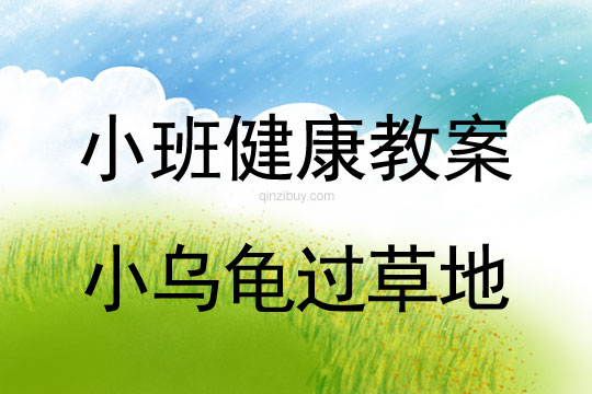 小班健康活動(dòng)小烏龜過(guò)草地教案反思
