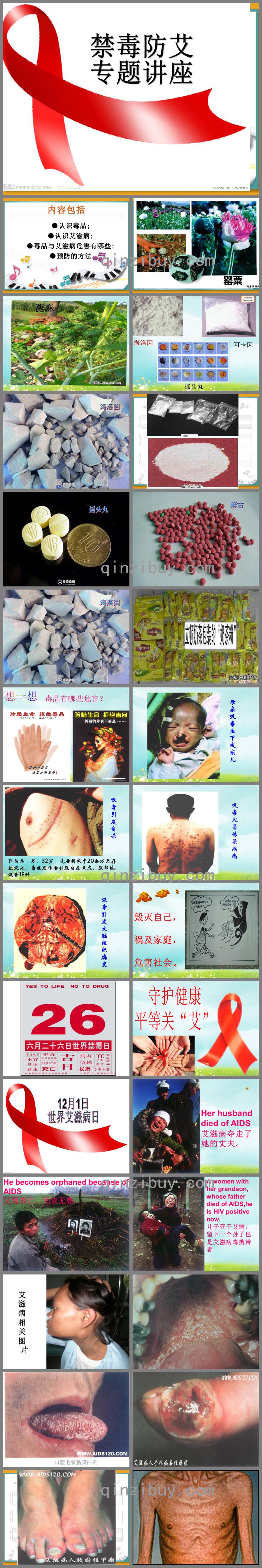 幼兒園禁毒防艾PPT課件