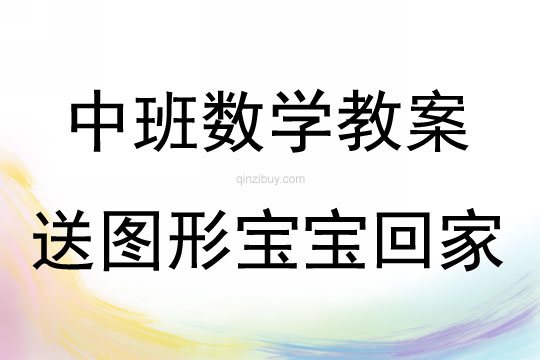 中班數(shù)學(xué)送圖形寶寶回家教案反思