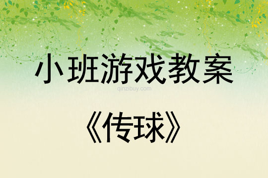 小班游戲活動教案：傳球教案(附教學反思)