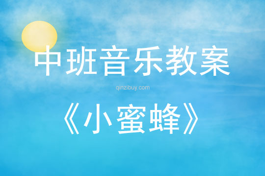 中班音樂小蜜蜂教案反思