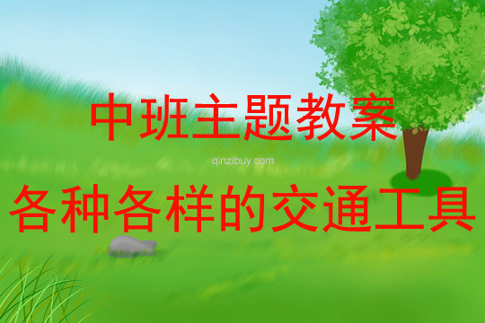 中班主題各種各樣的交通工具教案反思