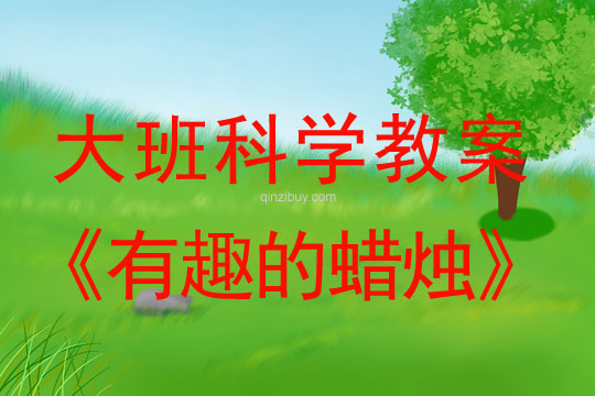 幼兒園大班科學教案：有趣的蠟燭大班科學教案：有趣的蠟燭