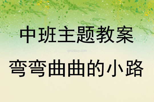 中班主題活動彎彎曲曲的小路教案反思