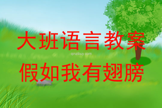 幼兒園大班談話活動：假如我有翅膀大班談話活動：假如我有翅膀