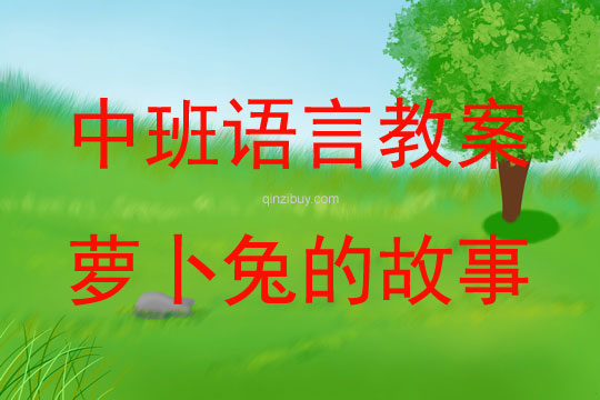 中班語言活動教案：《蘿卜兔的故事》教案(附教學反思)