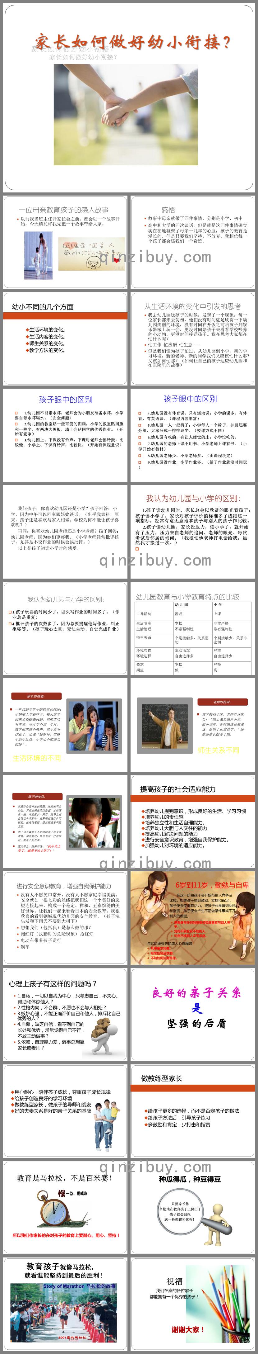 幼兒園幼小銜接講座家長如何做好幼小銜接PPT課件