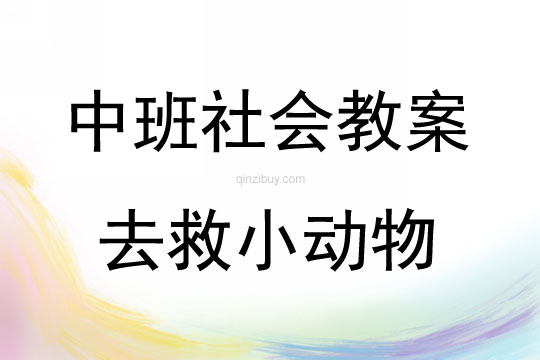 中班社會活動去救小動物教案反思