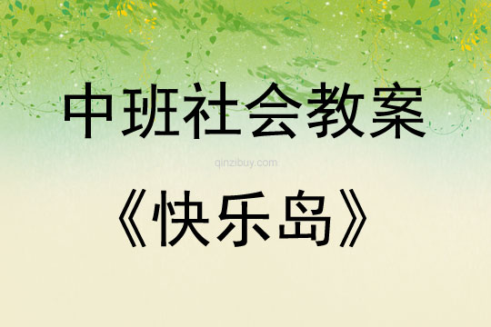 中班社會(huì)活動(dòng)快樂(lè)島教案反思