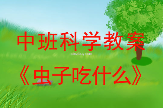中班科學教案：蟲子吃什么中班科學教案：蟲子吃什么