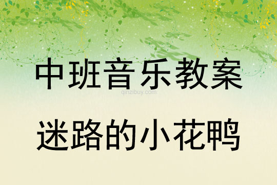 幼兒園中班音樂：迷路的小花鴨中班音樂：迷路的小花鴨
