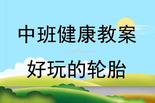 中班健康好玩的輪胎教案反思