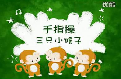 手指操三只小猴子FLASH課件動畫