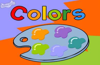 英文兒歌colours的FLASH課件動畫