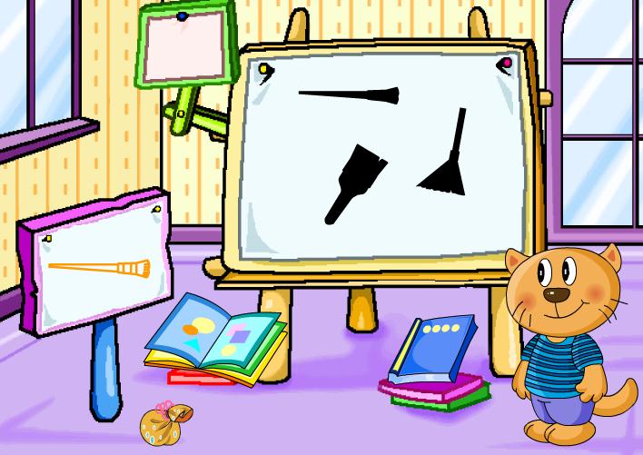 幼兒游戲找影子FLASH課件動畫