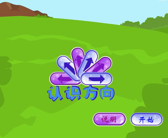 幼兒學(xué)習(xí)認(rèn)識(shí)方向FLASH課件動(dòng)畫