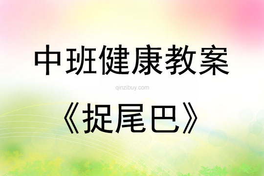 中班健康游戲捉尾巴教案反思