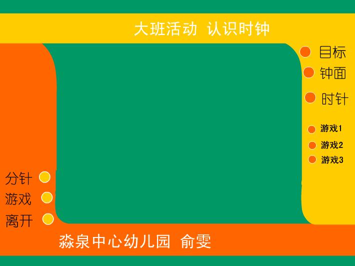 幼兒園大班數(shù)學認識時鐘FLASH課件動畫