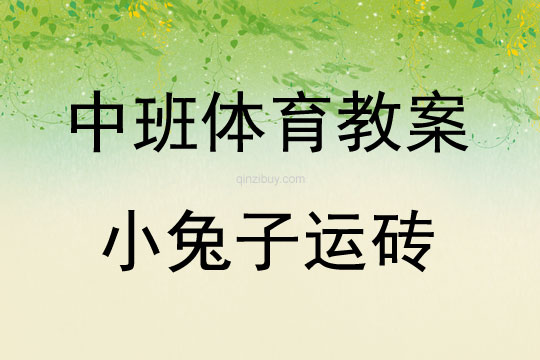 中班體育小兔子運磚教案反思