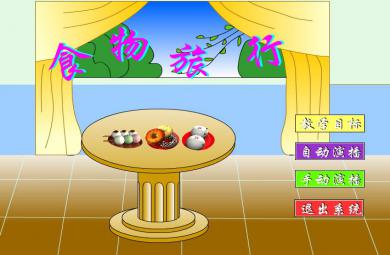 幼兒園科學(xué)食物的旅行FLASH課件動(dòng)畫(huà)