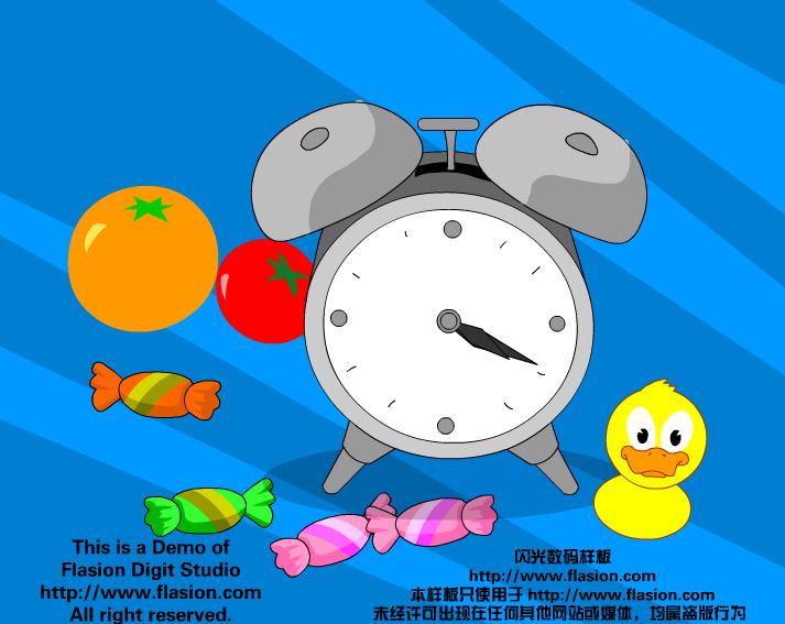 幼兒園學起床英語歌FLASH課件動畫