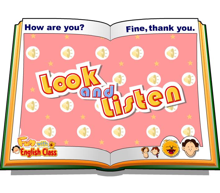 幼兒園英語look and listen FLASH課件動畫