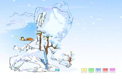 幼兒園語言江雪FLASH課件動畫