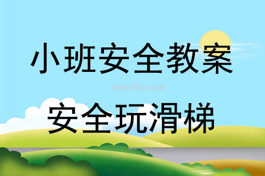 小班安全安全玩滑梯教案反思