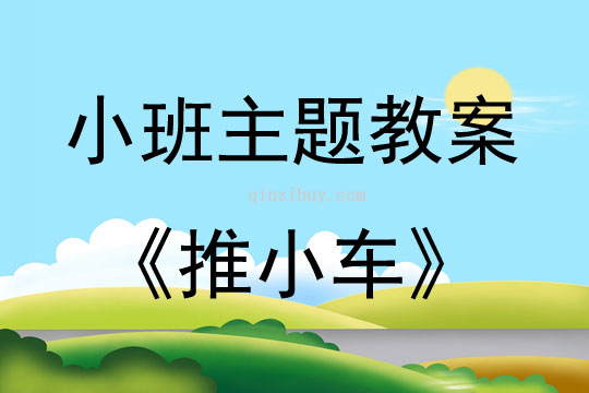 小班綜合活動(dòng)推小車教案反思